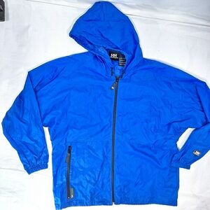 Helly Hansen Cobalt Blue Zip Up Hooded Windbreaker